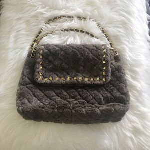 Furrry handbag